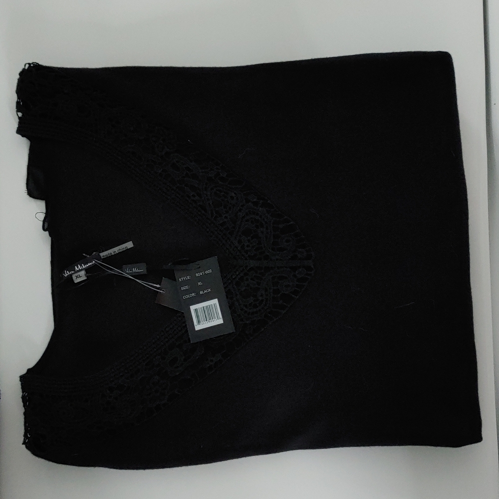 NWT Vila Milano black Sweater size extra large